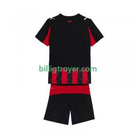 Billige Fotballdrakter AC Milan Barn Hjemmedraktsett 2025/26 Kortermet